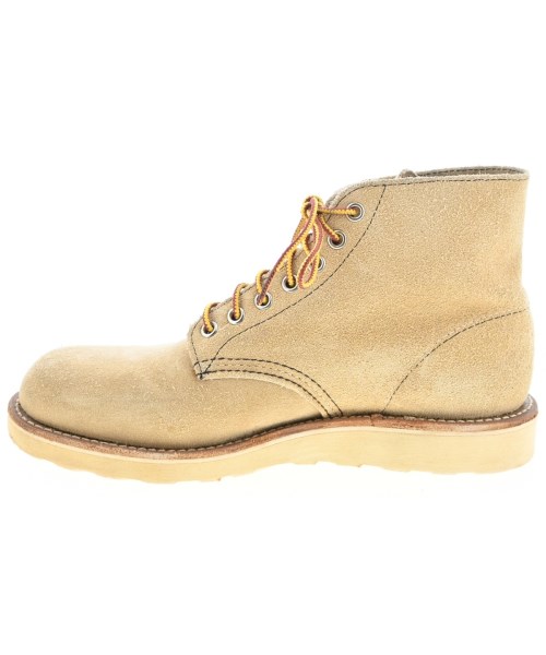 REDWING（レッドウィング）ブーツ ベージュ サイズ:25cm メンズ/2200615444017