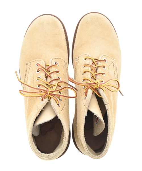 REDWING（レッドウィング）ブーツ ベージュ サイズ:25cm メンズ/2200615444017