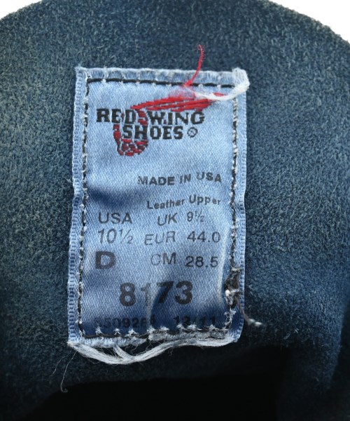 REDWING（レッドウィング）ブーツ 紺 サイズ:28.5cm メンズ/2200603865084