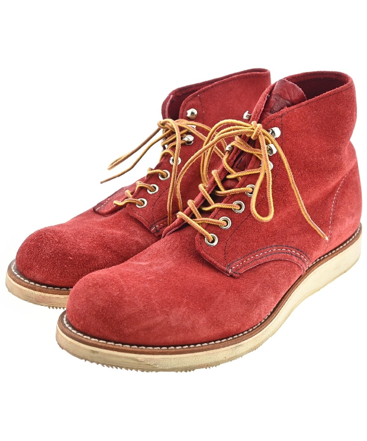 REDWING（レッドウィング）ブーツ 赤 サイズ:27.5cm メンズ