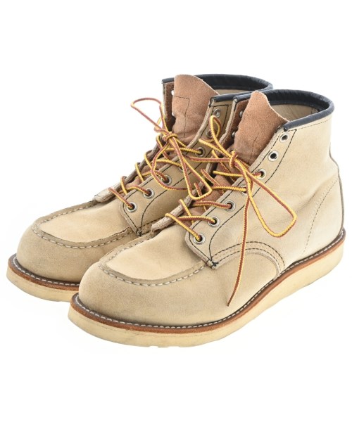 REDWING(レッドウィング)ブーツ ベージュ サイズ:26cm/2200695850098