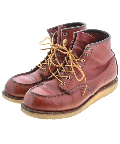 REDWING(レッドウィング)ブーツ 赤 サイズ:US8 1/2(26.5cm位)/2200695850111