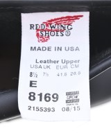 REDWING（レッドウィング）ブーツ 黒 サイズ:26.5cm メンズ/2200735889163
