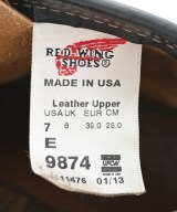 REDWING（レッドウィング）ブーツ 黒 サイズ:25cm メンズ/2200687737017