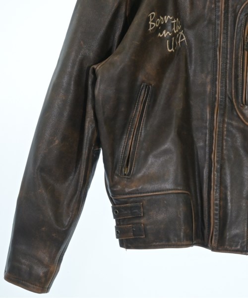 HARLEY DAVIDSON（ハーレーダビッドソン）ライダース 茶 サイズ:M メンズ/2200636521018