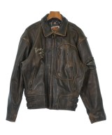 HARLEY DAVIDSON（ハーレーダビッドソン）ライダース 茶 サイズ:M メンズ/2200636521018