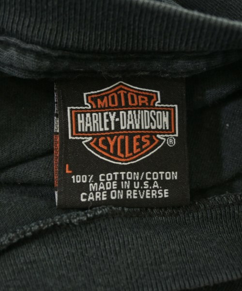 HARLEY DAVIDSON（ハーレーダビッドソン）Tシャツ・カットソー 黒 サイズ:L メンズ/2200622261096