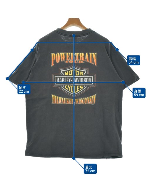 HARLEY DAVIDSON（ハーレーダビッドソン）Tシャツ・カットソー グレー サイズ:XL メンズ/2200629913073