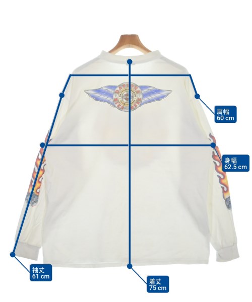 HARLEY DAVIDSON（ハーレーダビッドソン）Tシャツ・カットソー 白 サイズ:-(L位) メンズ/2200634251030
