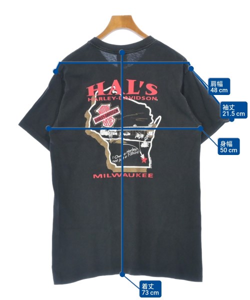 HARLEY DAVIDSON（ハーレーダビッドソン）Tシャツ・カットソー 黒 サイズ:L メンズ/2200614360172