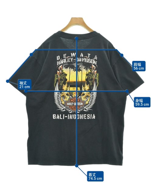 HARLEY DAVIDSON（ハーレーダビッドソン）Tシャツ・カットソー 紺 サイズ:-(XL位) メンズ/2200618030064