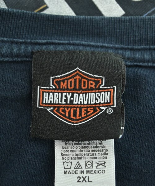 HARLEY DAVIDSON（ハーレーダビッドソン）Tシャツ・カットソー 紺 サイズ:2XL(XXXL位) メンズ/2200618030071