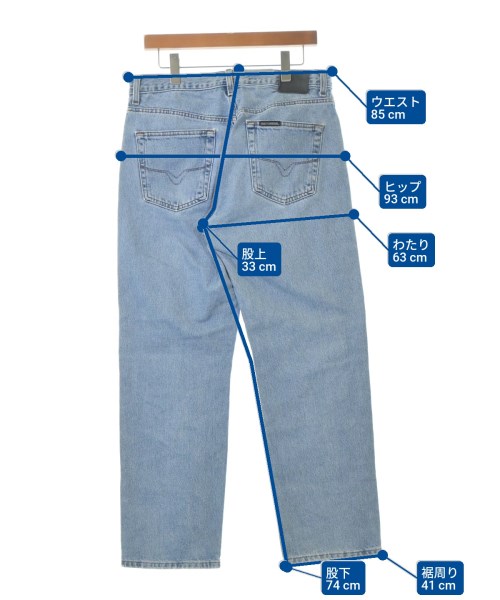 HARLEY DAVIDSON（ハーレーダビッドソン）デニムパンツ 青 サイズ:33(L位) メンズ/2200678621240