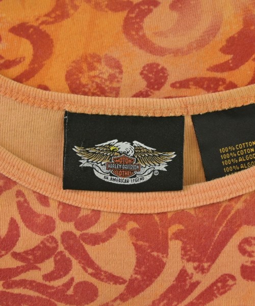 HARLEY DAVIDSON（ハーレーダビッドソン）Tシャツ・カットソー オレンジ サイズ:S レディース/2200693515081