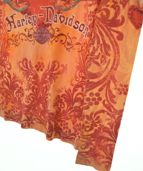 HARLEY DAVIDSON（ハーレーダビッドソン）Tシャツ・カットソー オレンジ サイズ:S レディース/2200693515081