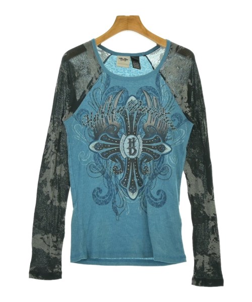 HARLEY DAVIDSON(ハーレーダビッドソン)Tシャツ・カットソー 青 サイズ:M/2200693515098