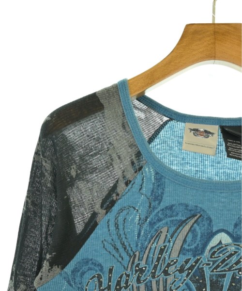 HARLEY DAVIDSON（ハーレーダビッドソン）Tシャツ・カットソー 青 サイズ:M レディース/2200693515098