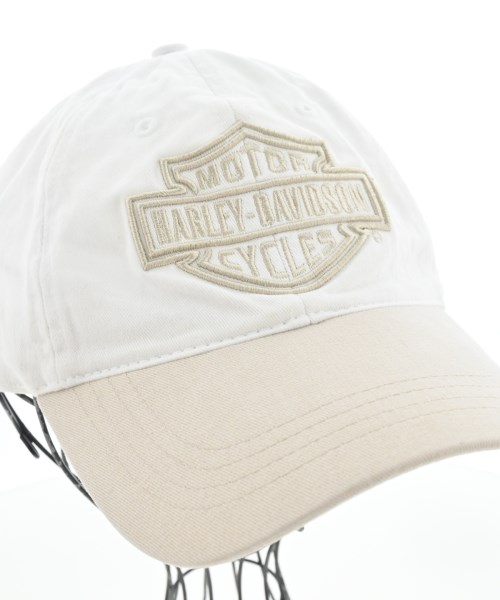HARLEY DAVIDSON（ハーレーダビッドソン）キャップ 白 サイズ:- メンズ/2200707202013