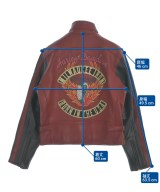 HARLEY DAVIDSON（ハーレーダビッドソン）ライダース 赤 サイズ:M メンズ/2200665336027