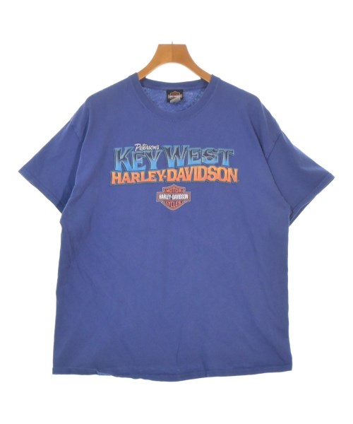 HARLEY DAVIDSON(ハーレーダビッドソン)Tシャツ・カットソー 青 サイズ:XL/2200668010054