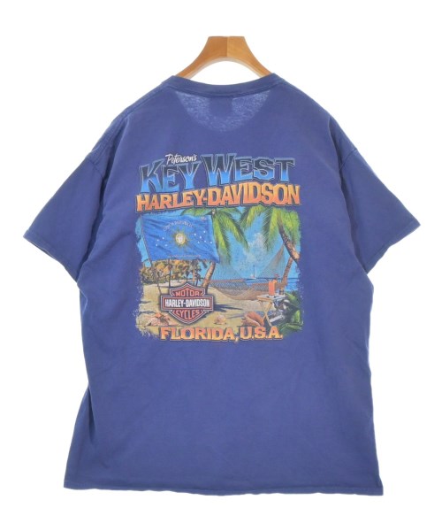 HARLEY DAVIDSON（ハーレーダビッドソン）Tシャツ・カットソー 青 サイズ:XL メンズ/2200668010054