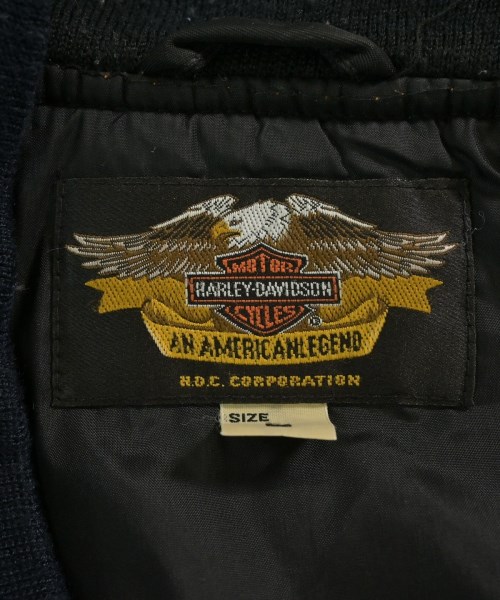 HARLEY DAVIDSON（ハーレーダビッドソン）ミリタリーブルゾン 黒 サイズ:L メンズ/2200671919078