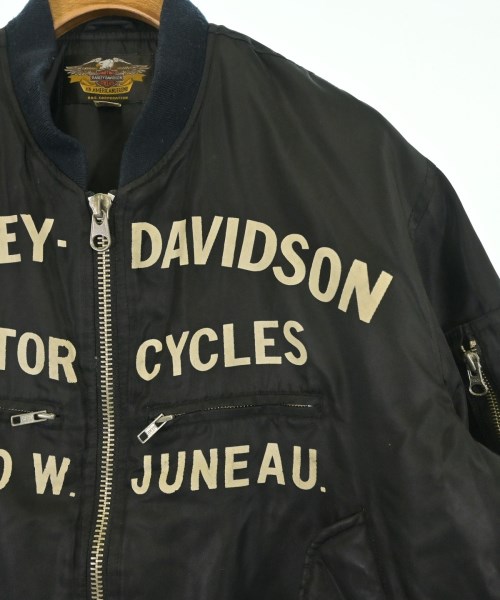 HARLEY DAVIDSON（ハーレーダビッドソン）ミリタリーブルゾン 黒 サイズ:L メンズ/2200671919078
