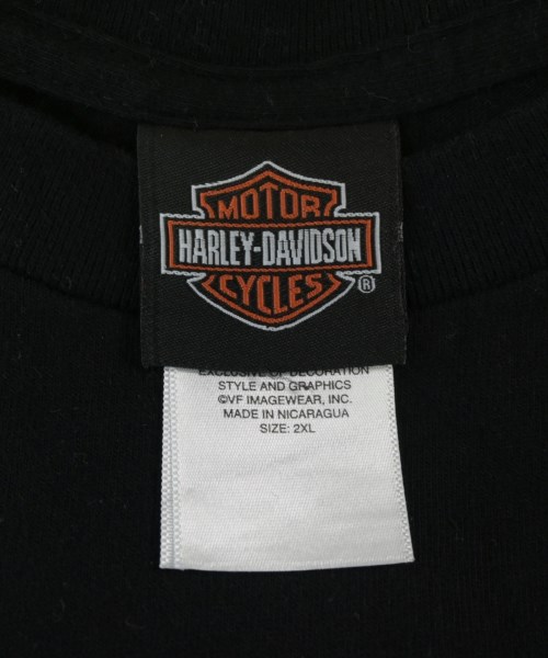 HARLEY DAVIDSON（ハーレーダビッドソン）Tシャツ・カットソー 黒 サイズ:2XL(XXL位) メンズ/2200729204040
