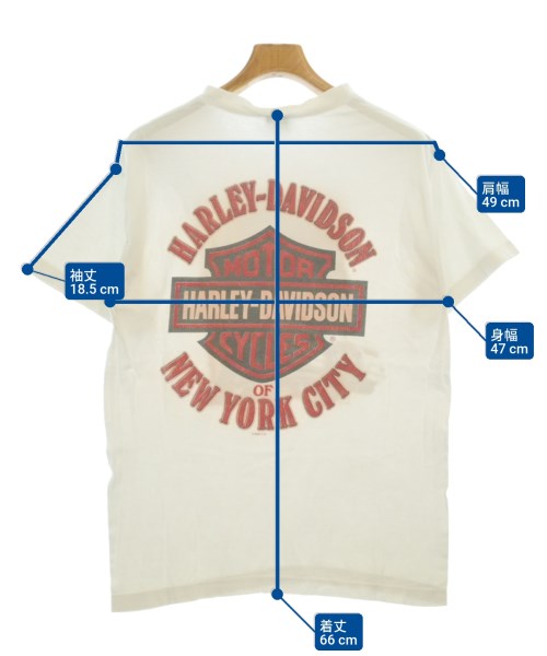 HARLEY DAVIDSON（ハーレーダビッドソン）Tシャツ・カットソー 白 サイズ:M メンズ/2200684229171