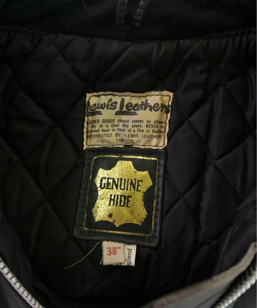 Lewis Leathers（ルイス・レザー）ライダース 黒 サイズ:38(M位) メンズ/2200445189041