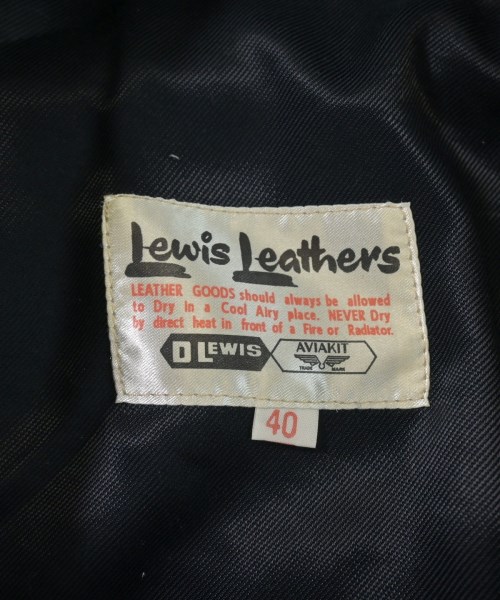 Lewis Leathers（ルイス・レザー）ライダース 黒 サイズ:40(L位) メンズ/2200635493064