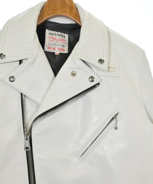 Lewis Leathers（ルイス・レザー）ライダース 白 サイズ:46(M位) メンズ/2200625034017