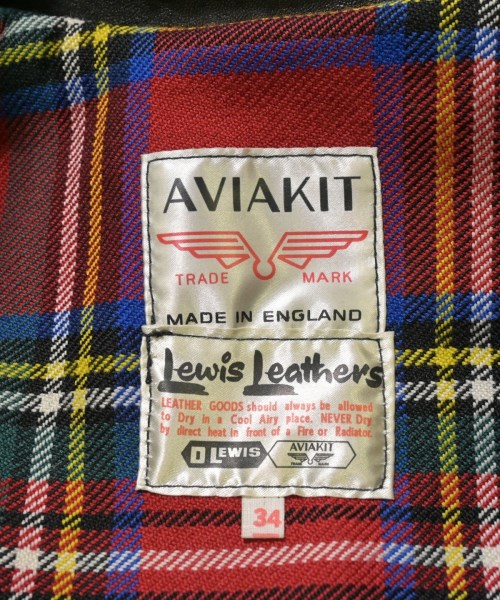 Lewis Leathers（ルイス・レザー）ライダース 黒 サイズ:34(XS位) メンズ/2200618625109