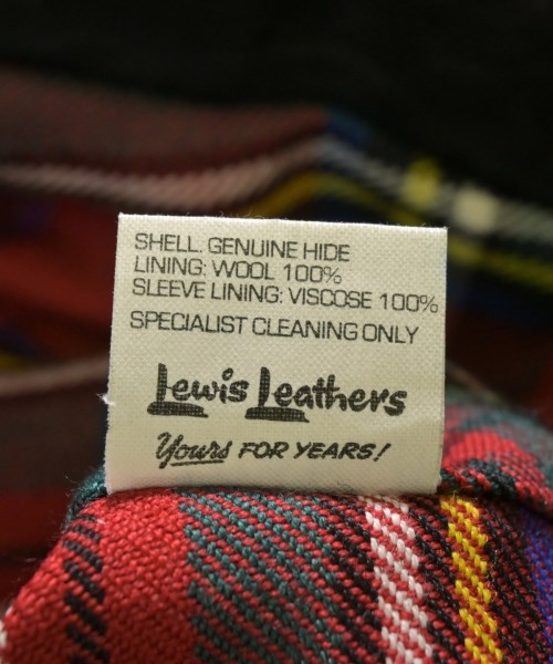 Lewis Leathers（ルイス・レザー）ライダース 黒 サイズ:34(XS位) メンズ/2200618625109