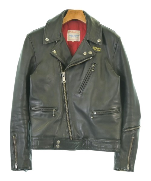 Lewis Leathers(ルイス・レザー)ライダース 黒 サイズ:36(S位)/2200677783017