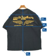 Lewis Leathers（ルイス・レザー）Tシャツ・カットソー 黒 サイズ:XL メンズ/2200715550137