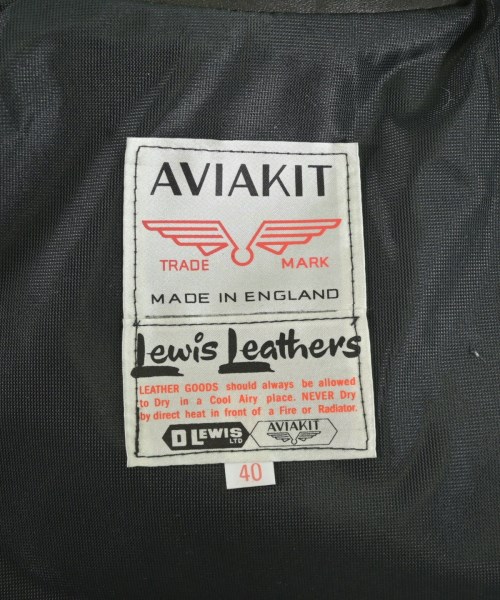 Lewis Leathers（ルイス・レザー）ライダース 黒 サイズ:40(M位) メンズ/2200650057029