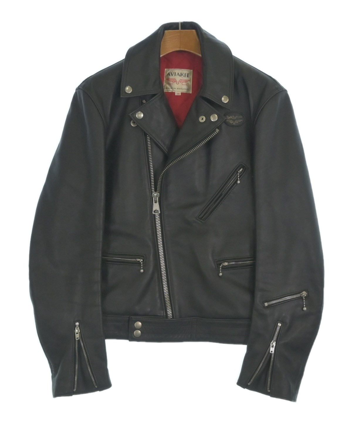 Lewis Leathers（ルイス・レザー）ライダース 黒 サイズ:36(S位