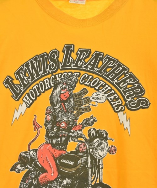 Lewis Leathers（ルイス・レザー）Tシャツ・カットソー オレンジ サイズ:L メンズ/2200731945160