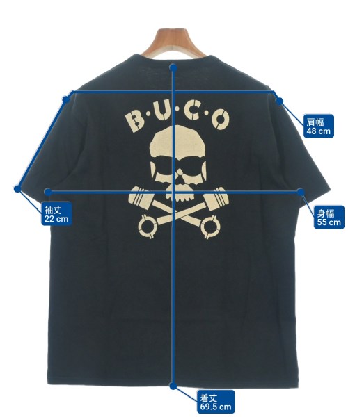 BUCO（ブコ）Tシャツ・カットソー 黒 サイズ:XL メンズ/2200637602082