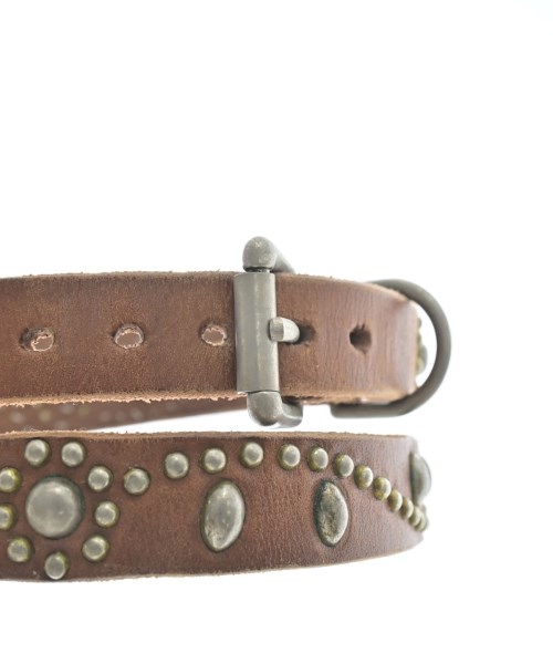 HTC（エイチティーシー）ベルト 茶 サイズ:- メンズ/2200627480027