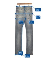 HTC（エイチティーシー）デニムパンツ 黒 サイズ:32(XXL位) レディース/2200692539101