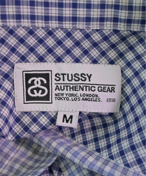 STUSSY（ステューシー）カジュアルシャツ 青 サイズ:M メンズ/2200492046328