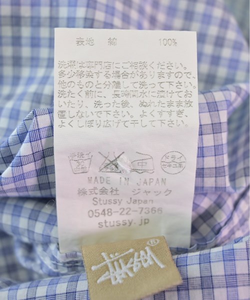 STUSSY（ステューシー）カジュアルシャツ 青 サイズ:M メンズ/2200492046328