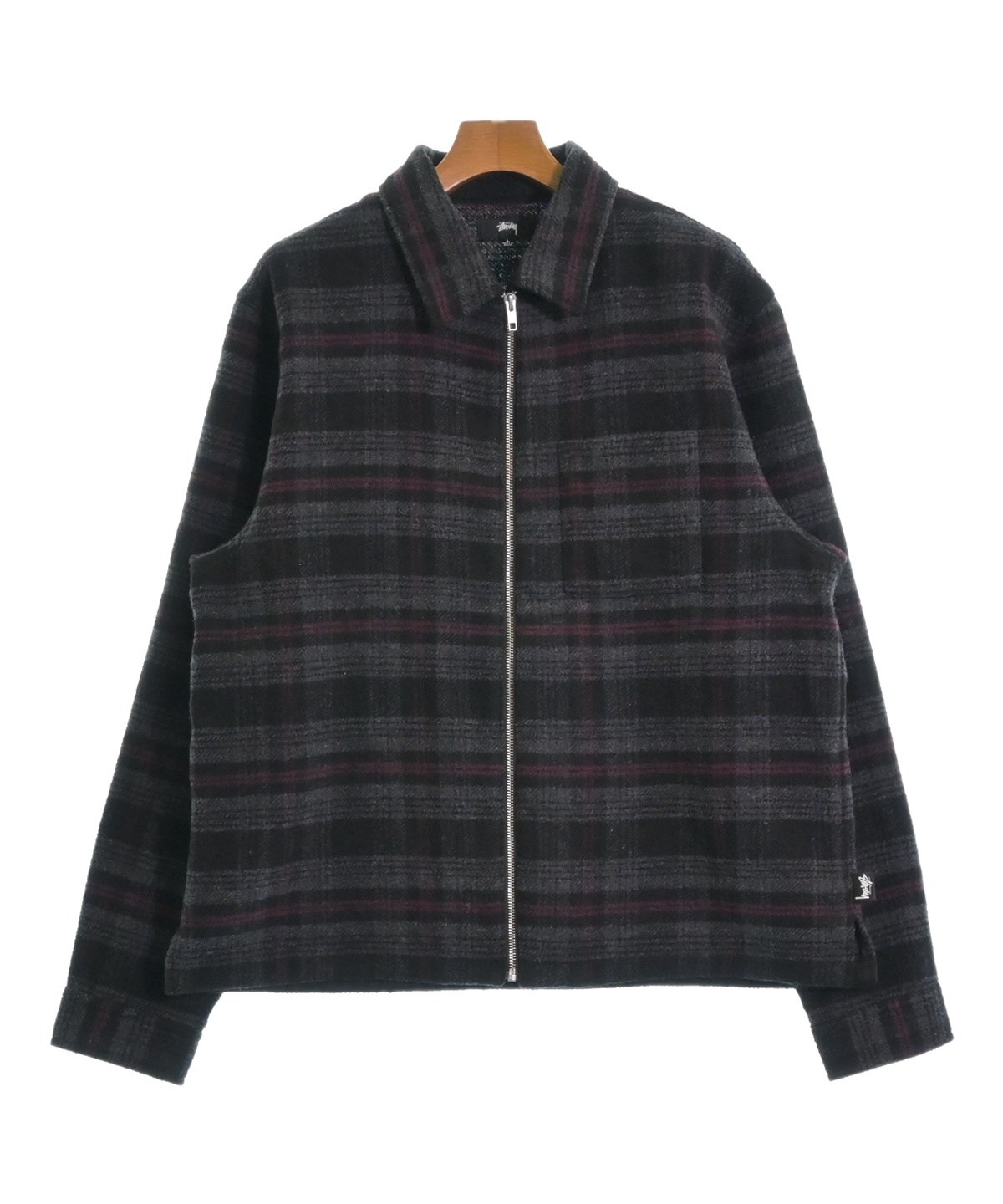 Stussy グレー カバーオール Lサイズ　オールド　ビンテージ Stussy グレー カバーオール Lサイズ オールド ビンテージ