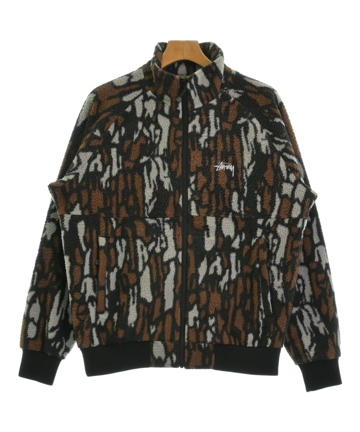 STUSSY（ステューシー）ブルゾン 黒 サイズ:S メンズ/2200441220014