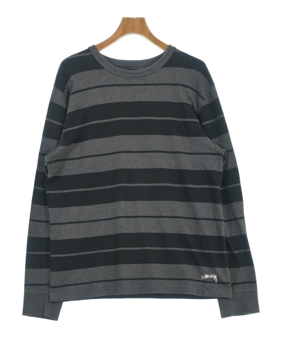 STUSSY（ステューシー）Tシャツ・カットソー グレー サイズ:XL メンズ