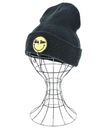 SUPPLIER ビーニー　黒　新品タグ付き M30対象)//頭が普通の人向き// SMロゴ ちょいBIGビーニー 黒
