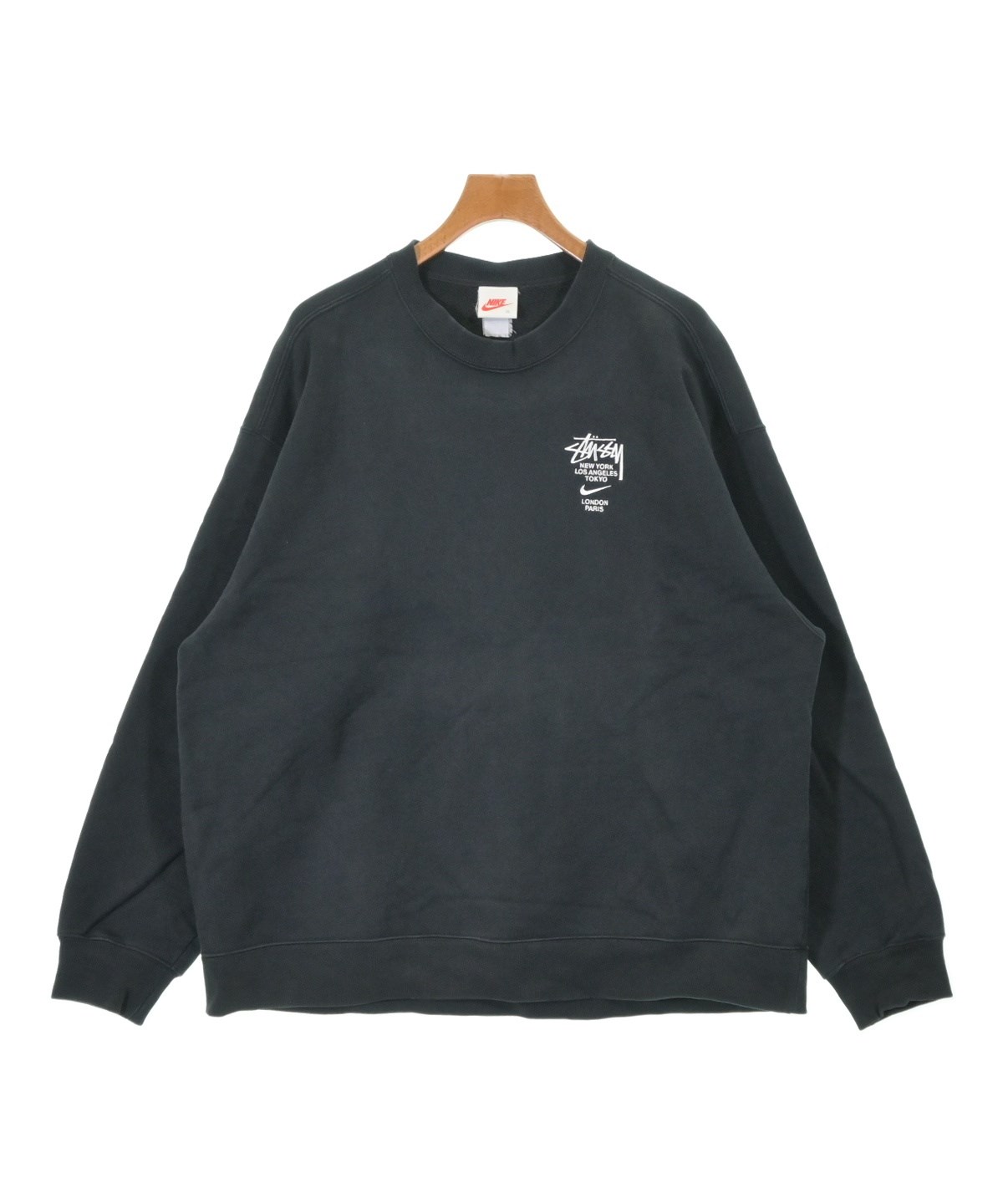 STUSSY（ステューシー）スウェット 黒 サイズ:XL メンズ/2200631853022