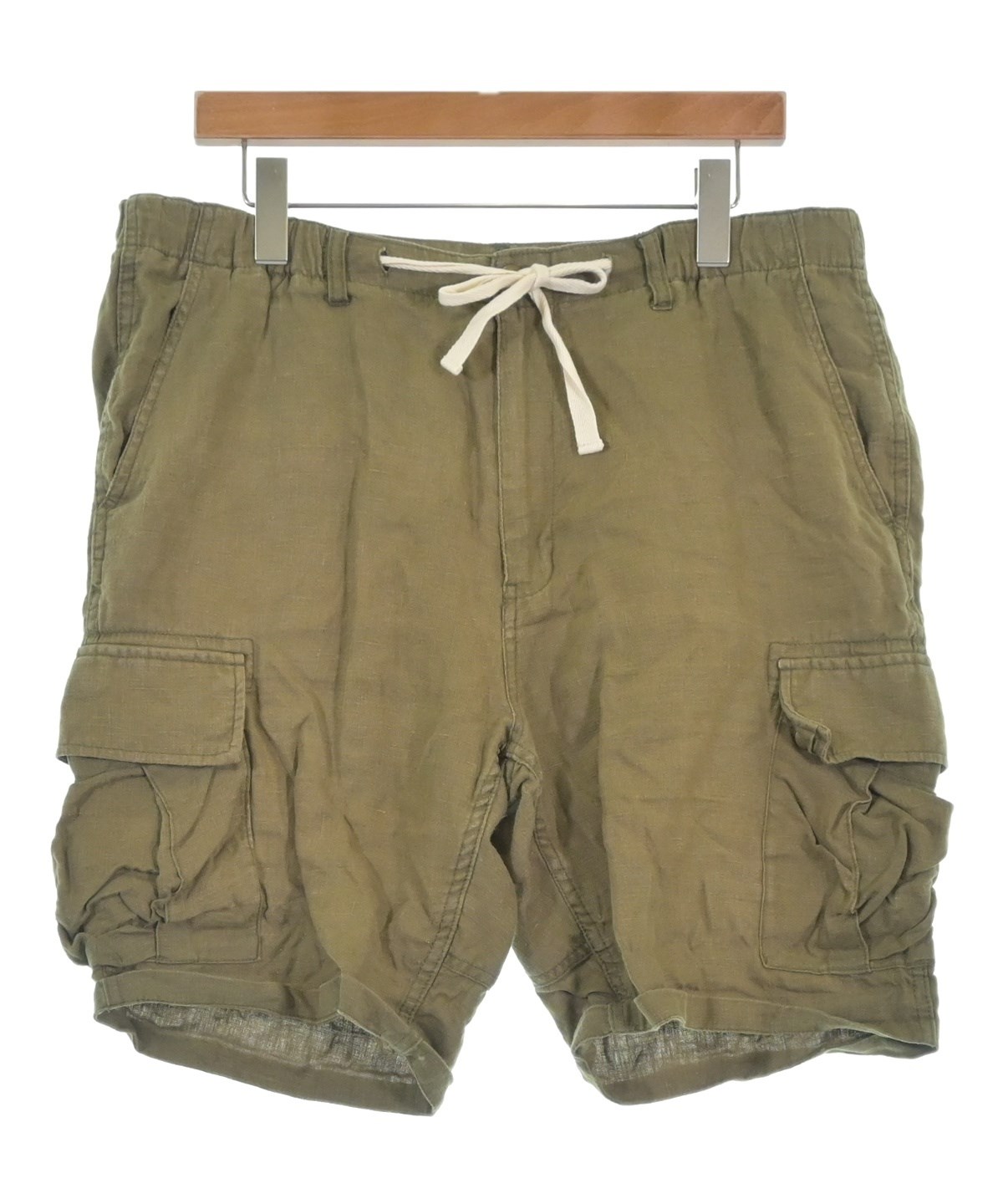 STUSSY（ステューシー）ショートパンツ カーキ サイズ:34(XL位) メンズ